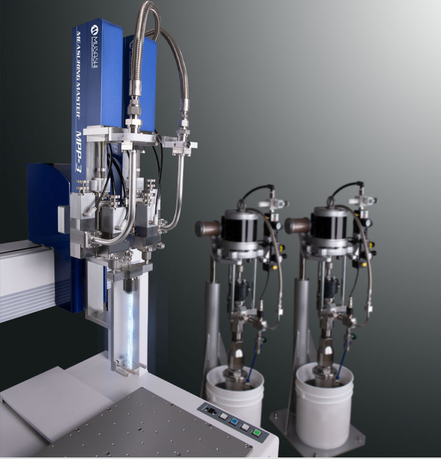 支持液罐的2液散热素材涂布系统化机器MPP-3-GF-MINI